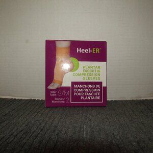 Heel-ER plantar fasciitis compression sleeves S/M